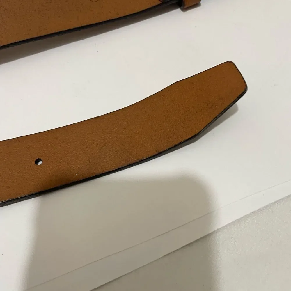 COPY - Allen Edmonds men’s brown Calf Belt handcrafted in USA